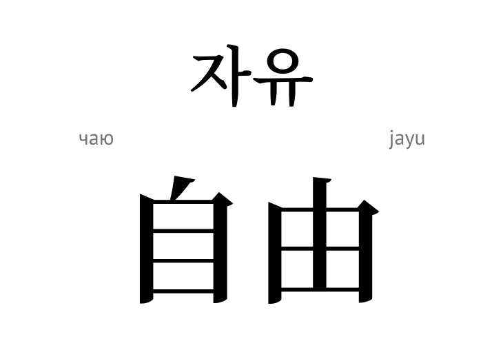 свобода (ієрогліф)