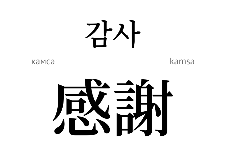 Вдячність (ієрогліф)