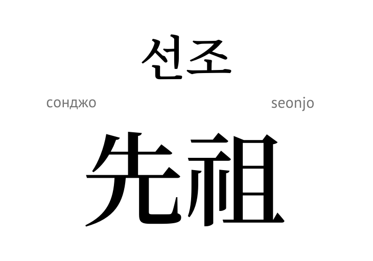 Предки (ієрогліф)