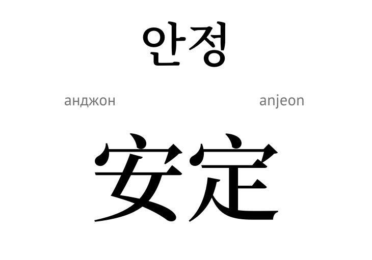 Стабільність (ієрогліф)