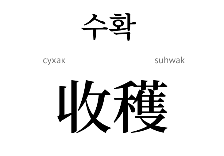 Врожай (ієрогліф)